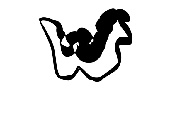 Cheesy Gooey Melting Mono Letter SVG W: Graphics & Crafts