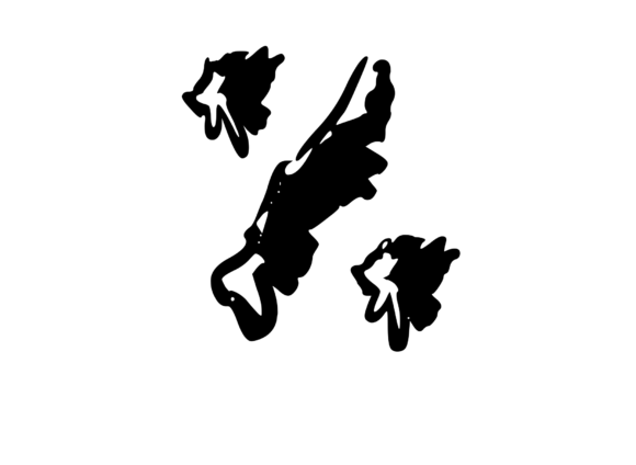Cheesy Gooey Melting Mono Symbol SVG: Graphics & Crafts