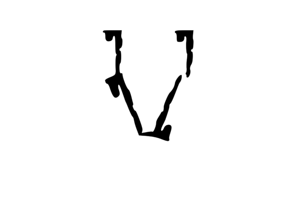 h1High Tek Grunge Mono Letter V – A Crafty SVG for Bold Graphic Designs/h1