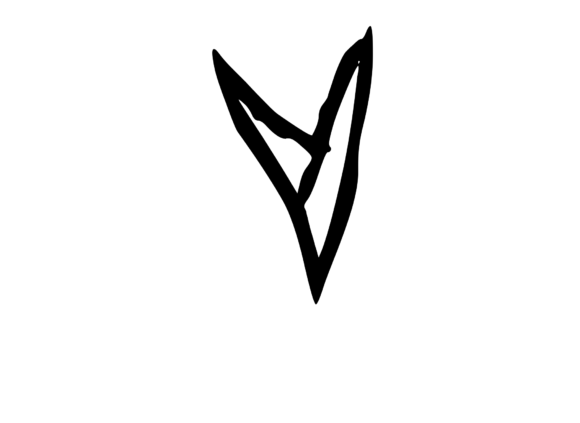 Rough Urban Zine Skater Mono Letter V: Crafting Bold Brand Graphics for Local Businesses